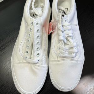 Old Skool Vans- White